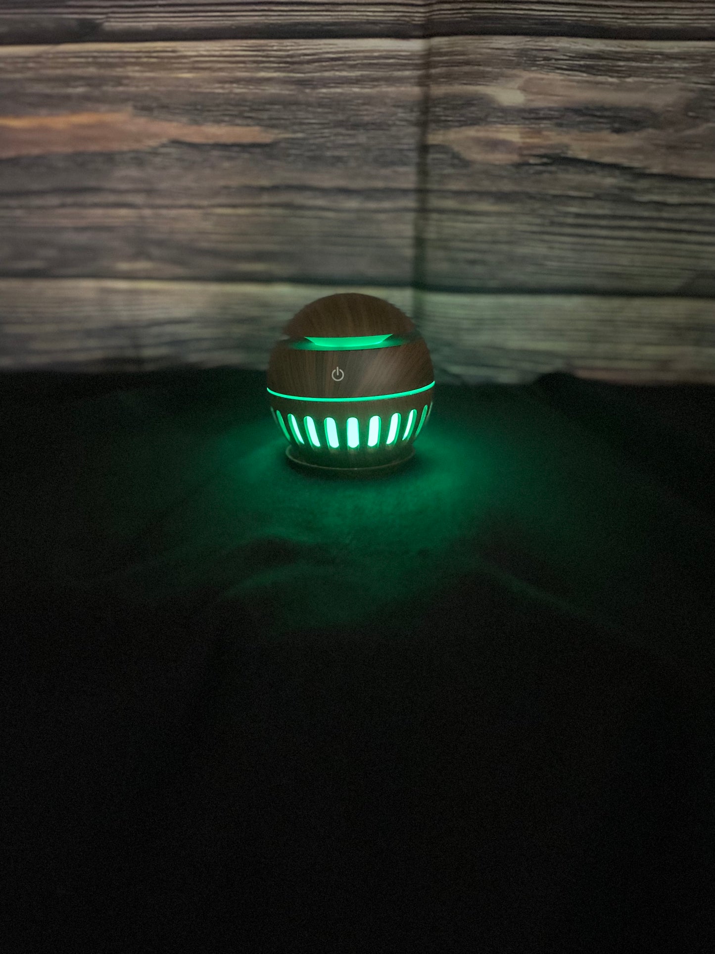 130ml Wood Grain LED Aromatherapy Aroma Essential Oil (Diffuser Only)