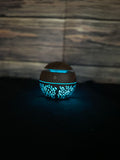 130ml Wood Grain LED Aromatherapy With Essential Oils