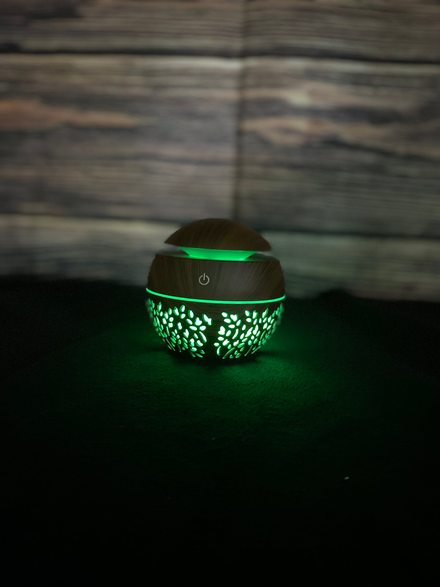 130ml Wood Grain LED Aromatherapy Aroma Essential Oil (Diffuser Only)