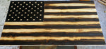 American Flag (Pyrography)