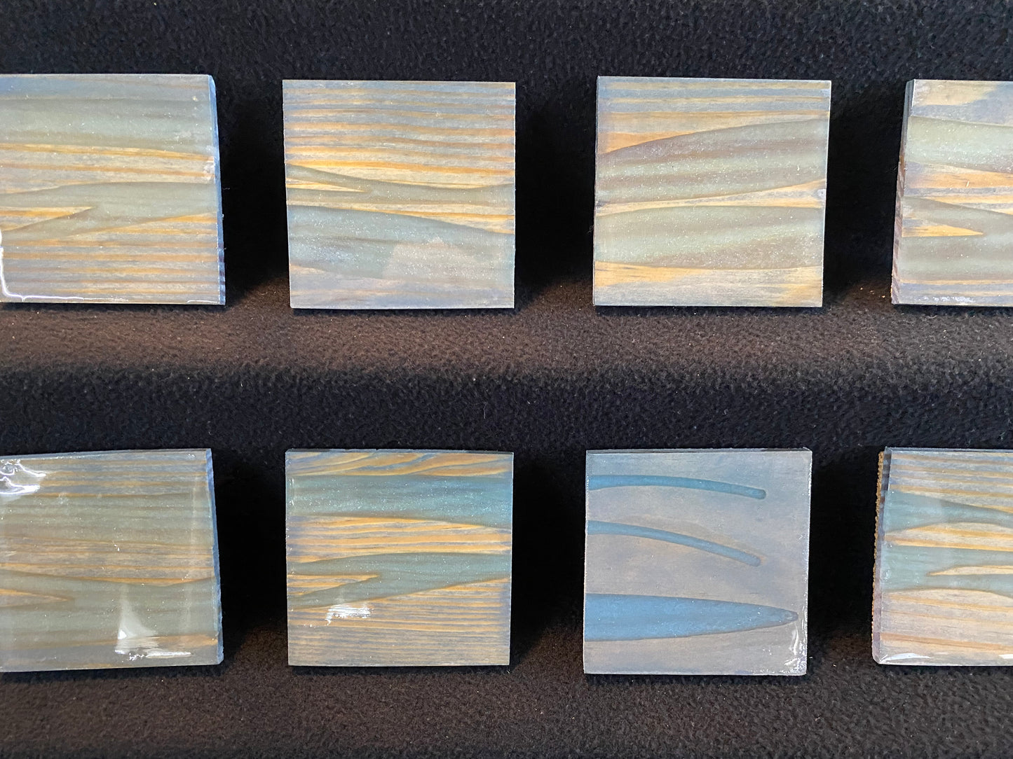 Natural Wood Coasters (Epoxy Inlay)